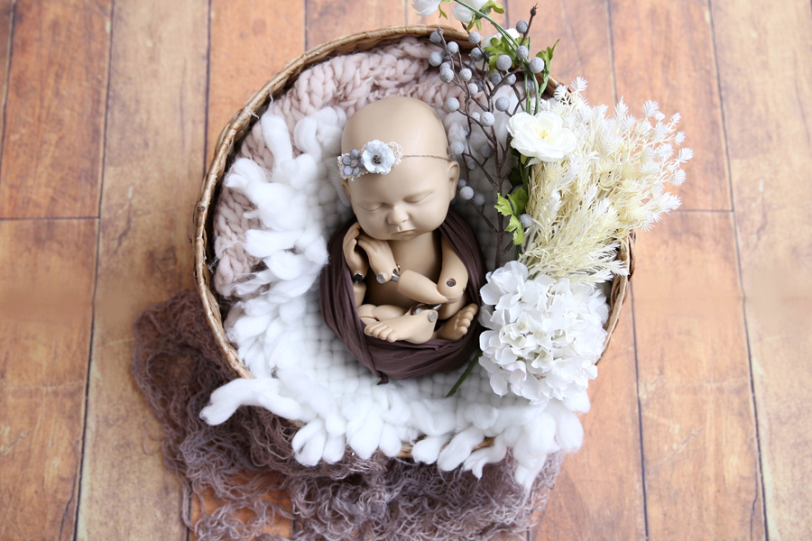 明石エリア出張ニューボーン:衣装コーデ