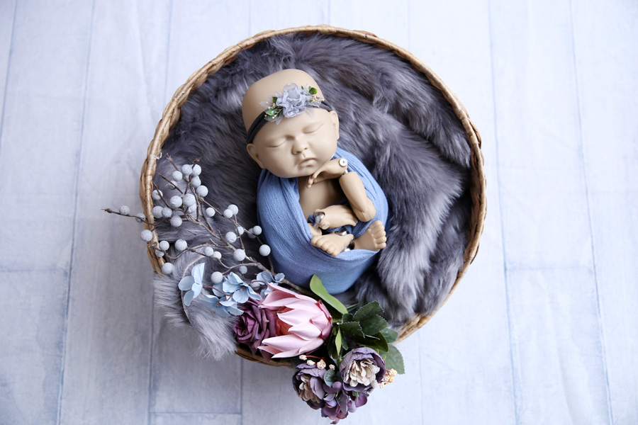 出張ニューボーン:衣装コーデ