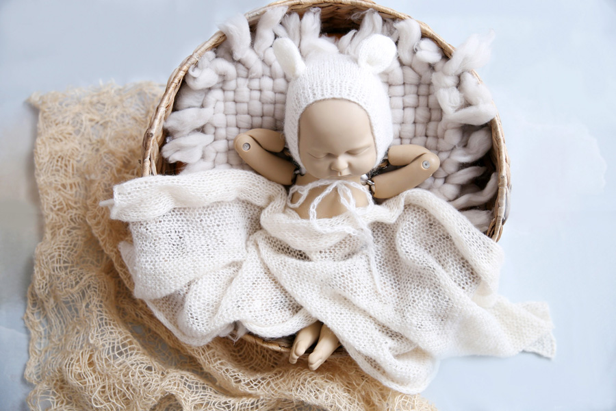 出張ニューボーン:衣装コーデ