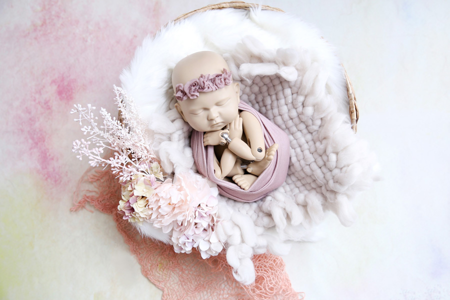 出張ニューボーン:衣装コーデ