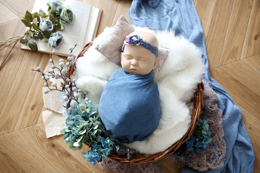 出張ニューボーン:衣装コーデ