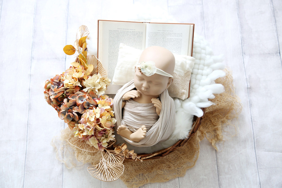 出張ニューボーン:衣装コーデ