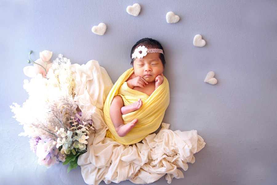 明石エリア出張ニューボーンフォト:写真ギャラリー